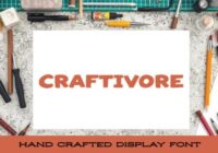 Craftivore Font - Featured Image