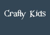 Crafty Kids Font - Featured Image