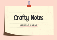 Crafty Notes Font - Featured Image