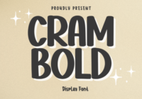 Cram Bold Font - Featured Image