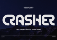 Crasher Font - Featured Image