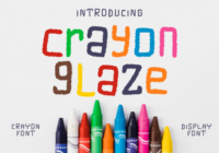 Crayon Glaze Font - Featured Image