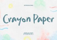 Crayon Paper Font - Featured Image