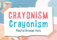 Crayonism Font - Featured Image
