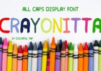 Crayonitta Font - Featured Image