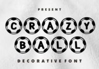 Crazy Ball Font - Featured Image
