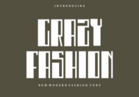 Crazy Fashion Font - Featured Image