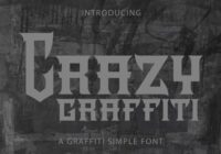 Crazy Graffiti Font - Featured Image