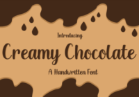 Creamy Chocolate Font - Featured Image