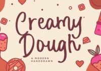 Creamy Dough Font - Featured Image