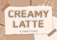 Creamy Latte Font - Featured Image