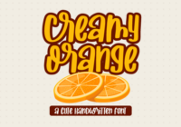 Creamy Orange Font - Featured Image