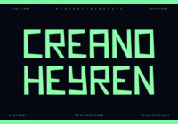 Creano Heyren Font - Featured Image
