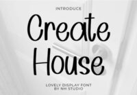 Create House Font - Featured Image