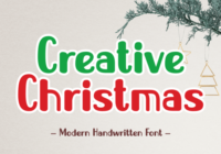 Creative Christmas Font - Featured Image
