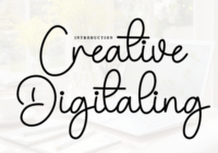 Creative Digitaling Font - Featured Image