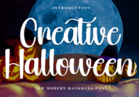 Creative Halloween Font - Featured Image