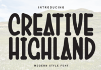 Creative Highland Font - Featured Image