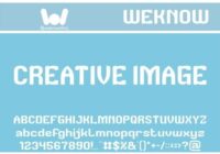 Creative Image Font - Featured Image