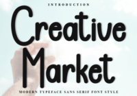 Creative Market Font Font - Featured Image