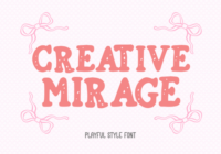 Creative Mirage Font - Featured Image