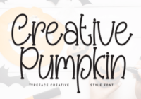 Creative Pumpkin Font - Featured Image