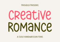 Creative Romance Font - Featured Image
