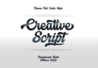 Creative Script Font - Featured Image