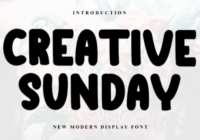 Creative Sunday Font - Featured Image
