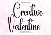 Creative Valentine Font - Featured Image