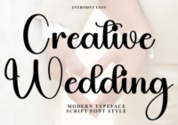 Creative Wedding Font - Featured Image