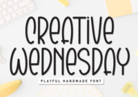 Creative Wednesday Font - Featured Image