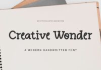 Creative Wonder Font - Featured Image