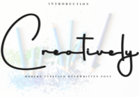 Creatively Font - Featured Image
