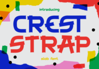 Crest Strap Font - Featured Image