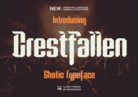 Crestfallen Font - Featured Image