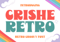 Crishe Retro Font - Featured Image