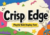 Crisp Edge Font - Featured Image