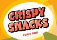 Crispy Snacks Font - Featured Image