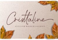 Cristtaline Font - Featured Image