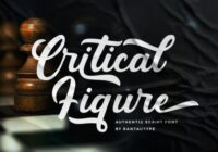 Critical Figure Font - Featured Image