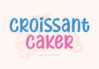 Croissant Caker Font - Featured Image