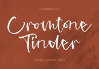 Cromtone Tinder Font - Featured Image