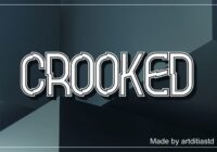 Crooked Font - Featured Image