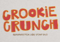 Crookie Crunch Font - Featured Image