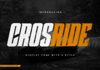 Crosride Font - Featured Image