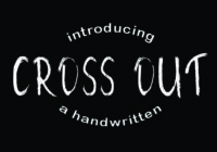 Cross out Font - Featured Image