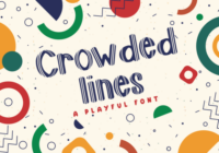 Crowded Lines Font - Featured Image