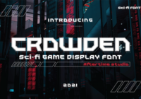 Crowden Font - Featured Image