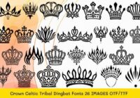 Crown Celtic Tribal Font - Featured Image